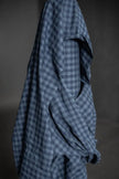 Uniform Blues Organic Cotton / Linen Check