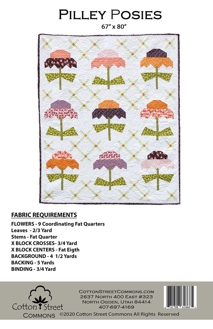 Pilley Posies Pattern