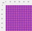Karina + Kind - Cheshire Cat Gingham - CANVAS - 1 m cut