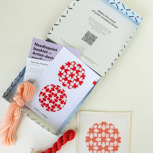 Refelctions by Zoe Wodarz Ornament Needlepoint Kit