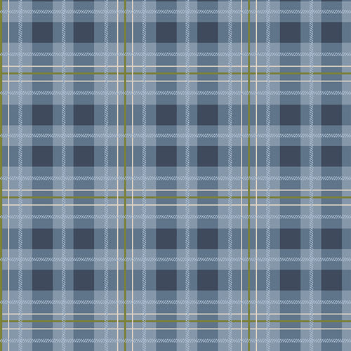 Highlands Flannel - Check Plaid - After the Rain