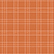 Highlands Flannel - Crosshatch Plaid - Spice
