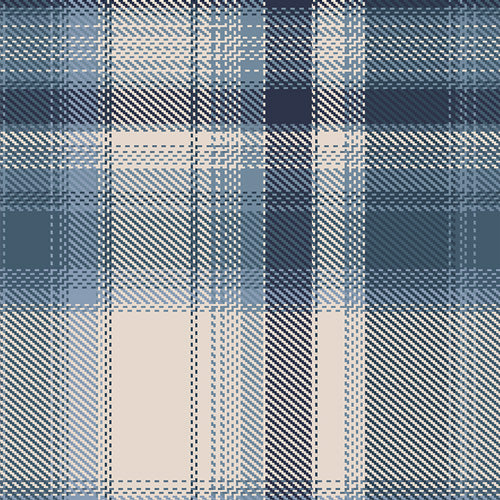Highlands Flannel - Prairie Plaid - Earl Grey