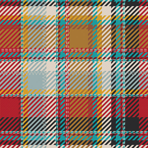 Highlands Flannel - Royal Plaid - Berry Pie