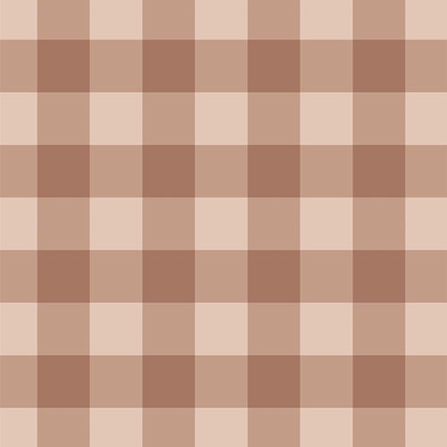 Highlands Flannel - Buffalo Plaid - Mini Mocha