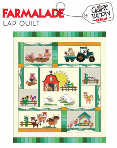 Farmalade Appliqué Playmat + Quilt Pattern