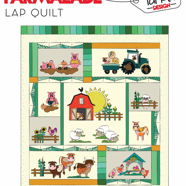 Farmalade Appliqué Playmat + Quilt Pattern