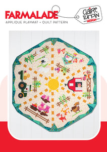 Farmalade Appliqué Playmat + Quilt Pattern