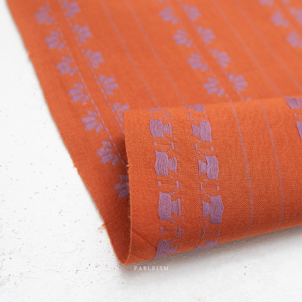Fine and Dandy - Deco Stripe - Spice