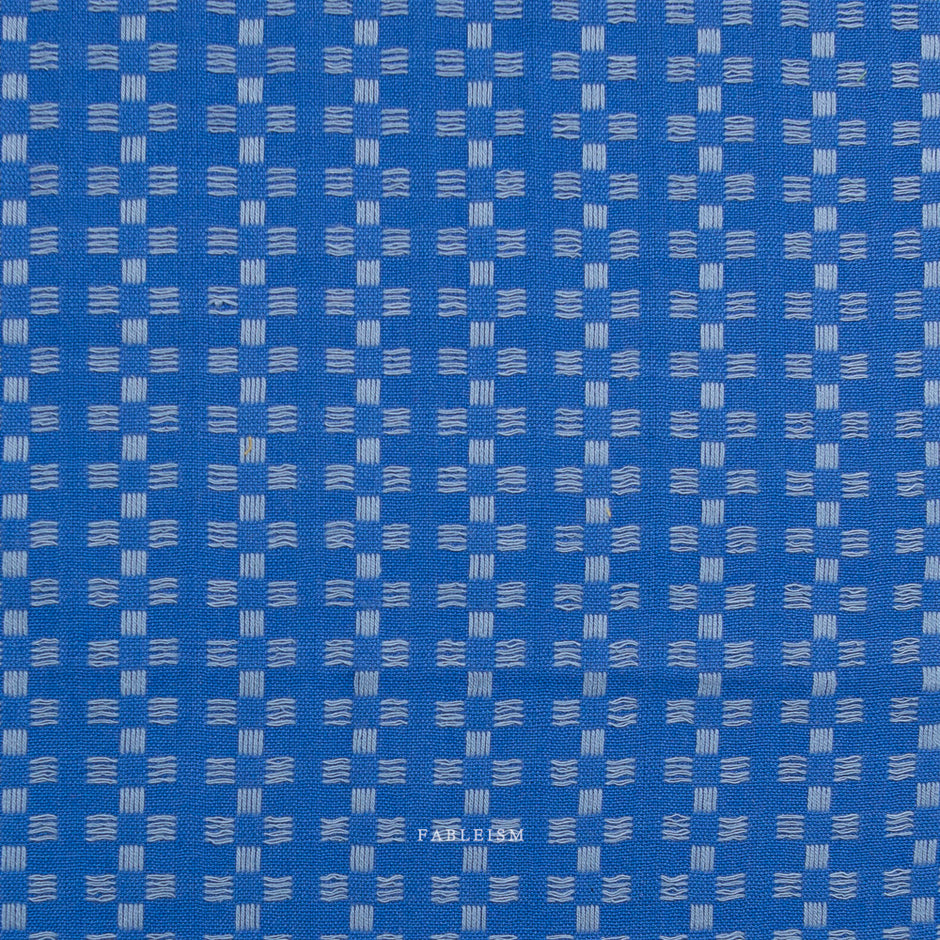 Fine and Dandy - Basketweave - Bright Blue