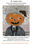 Mr. Pumpkin Head Quilt Pattern
