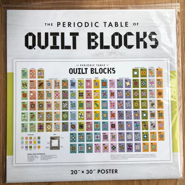 Periodic Table of Quilt Blocks