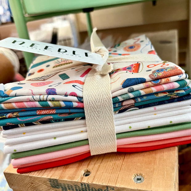 Country Sewing Club Fat Quarter Bundle - Green Bundle
