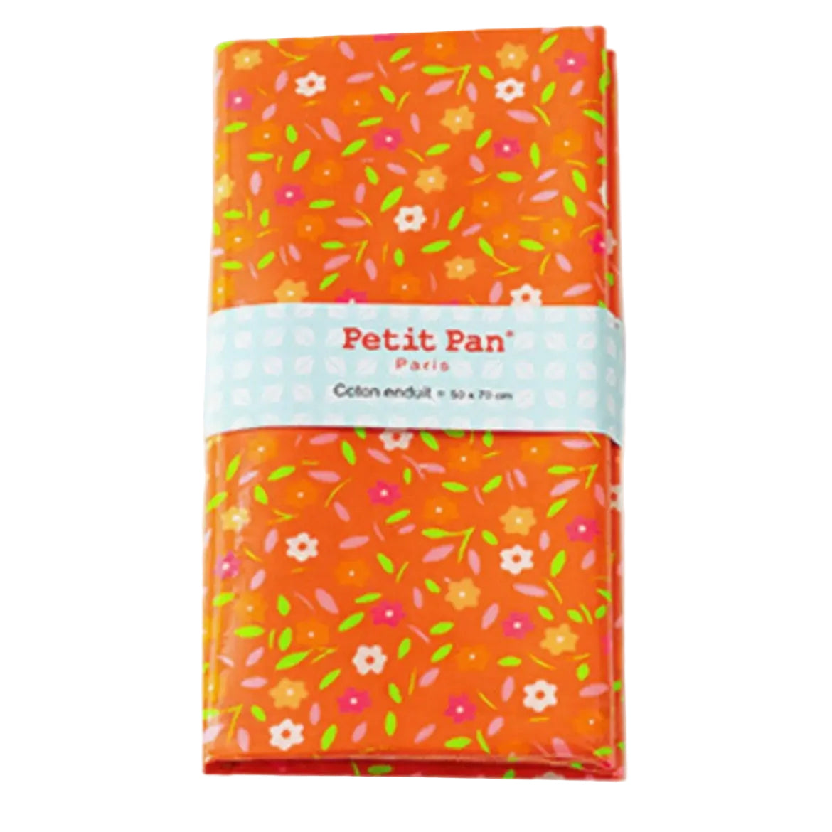 Petit Pan - Peace and Love - Orange - OILCLOTH