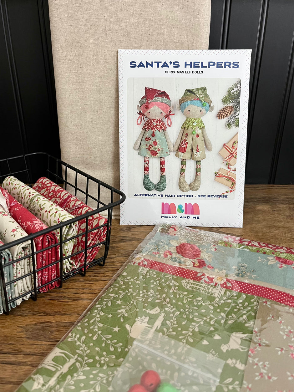 TILDA - Merry Little Christmas - Santa's Helpers Christmas Elf Dolls Kit