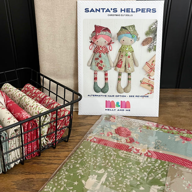 TILDA - Merry Little Christmas - Santa's Helpers Christmas Elf Dolls Kit