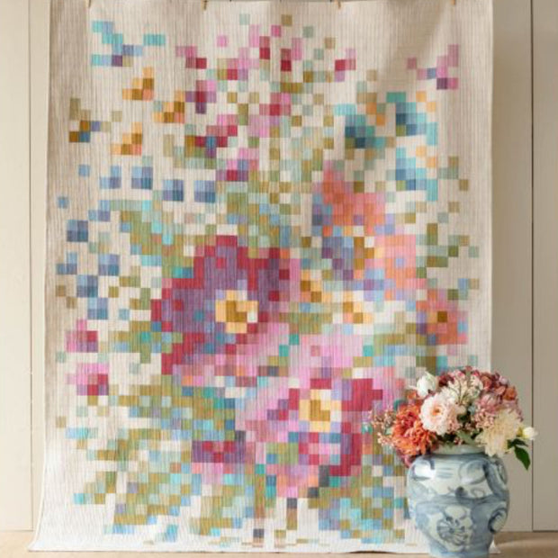 TILDA - Chambray Basics - Flower Branch Embroidery Quilt Kit