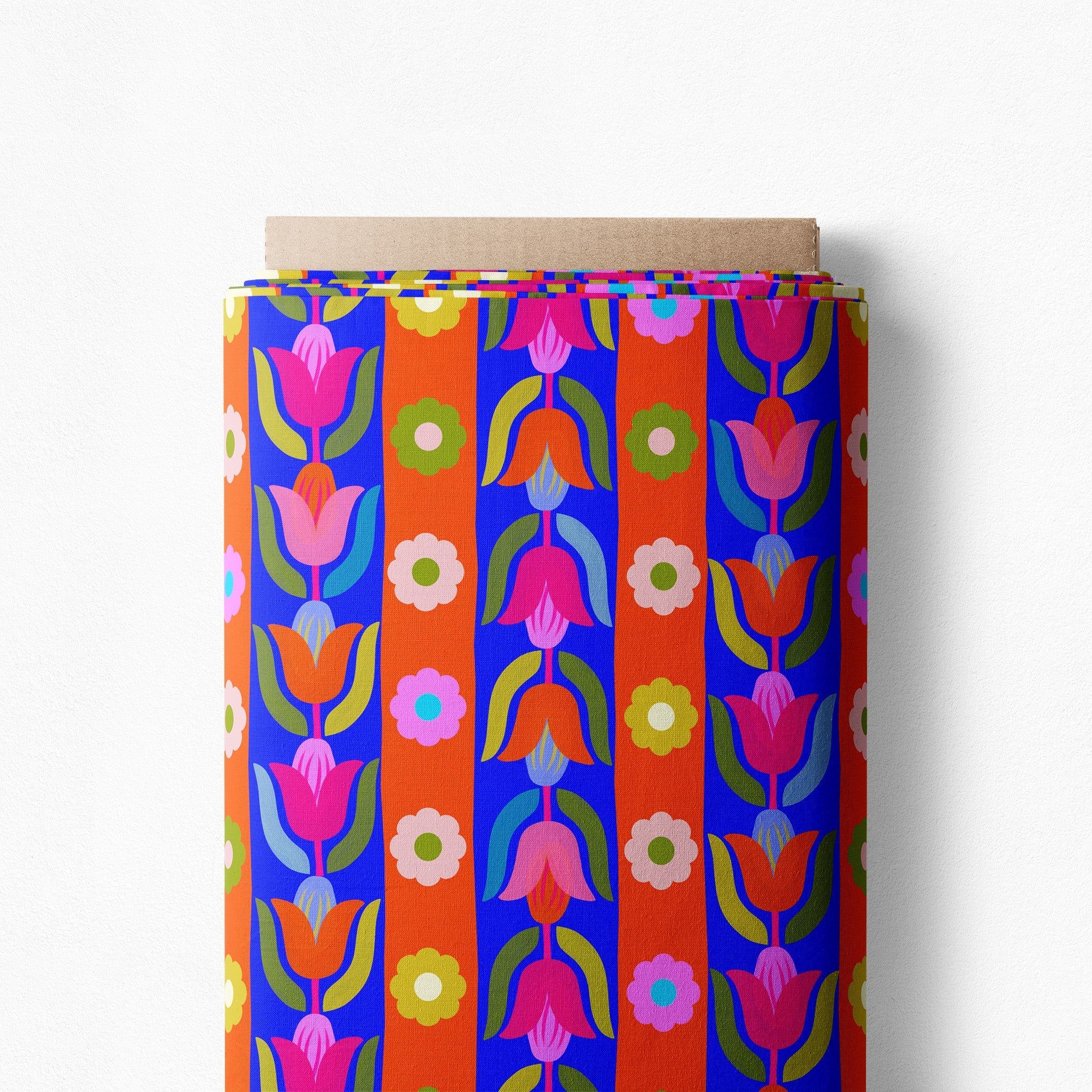 Karina + Kind - Gloria in Summer Royal - POPLIN - FAT QUARTER (Copy)