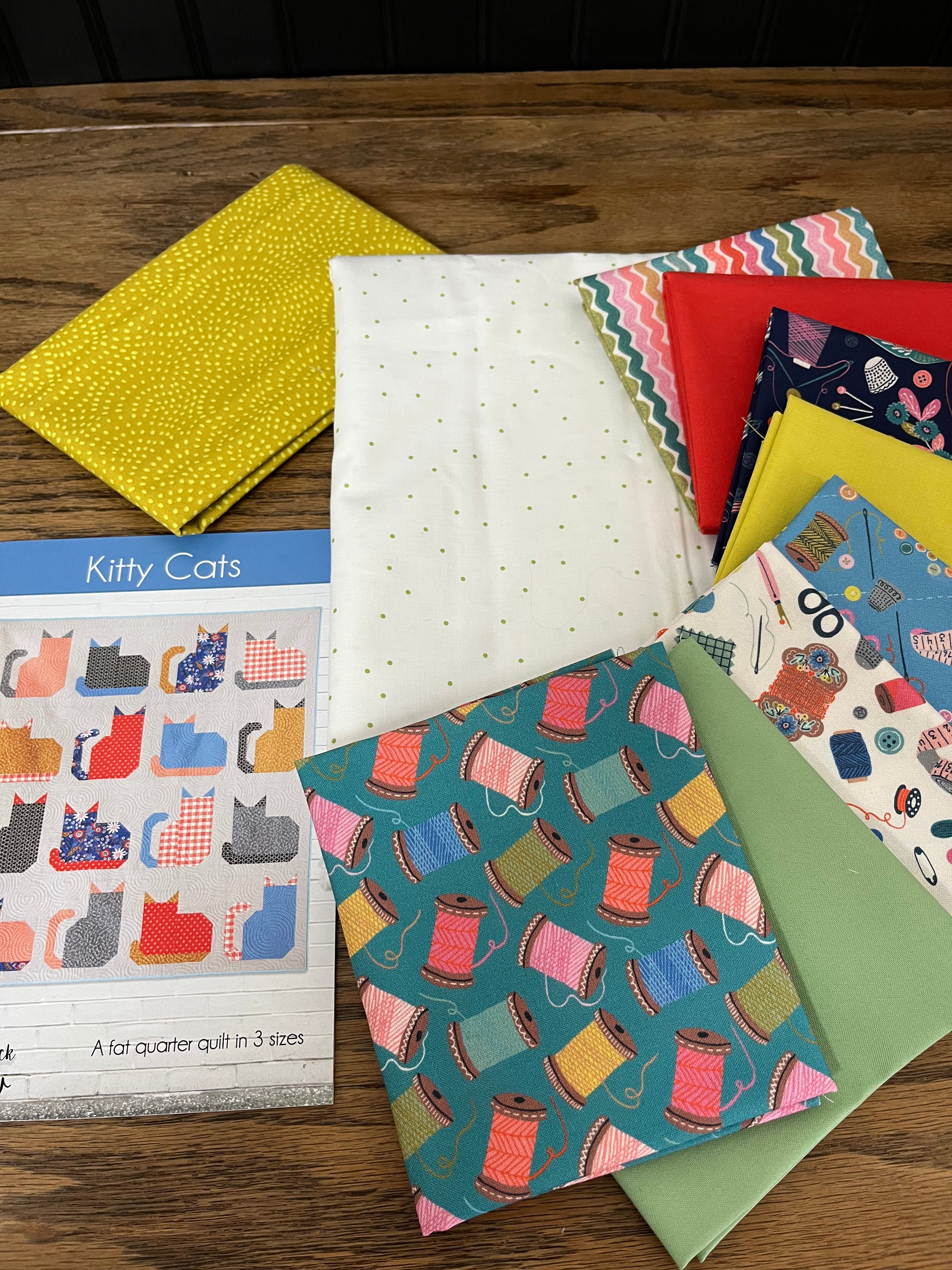 Country Sewing Club x Kitty Cats Quilt Kit