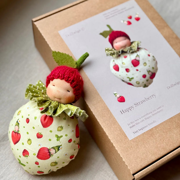 Happy Strawberry Doll Making Kit