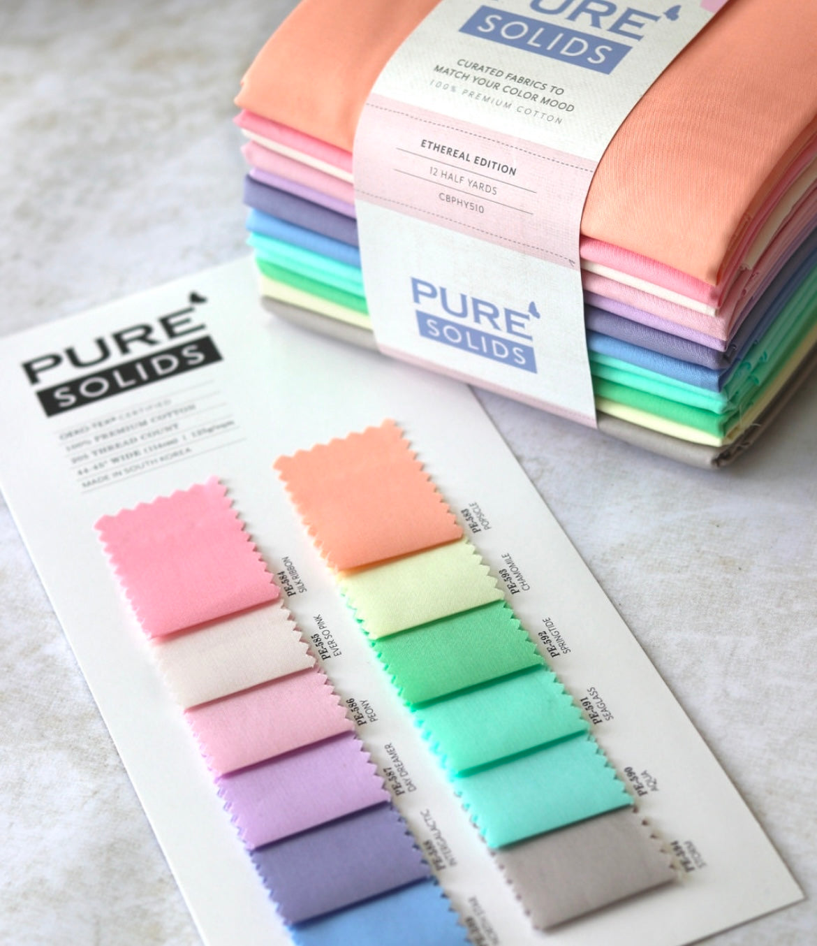 The Cottage Quilt Kit - AGF Pure Solids