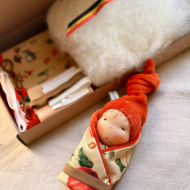 Pumpkin Gnomes Foldable Blanket Doll Making Kit