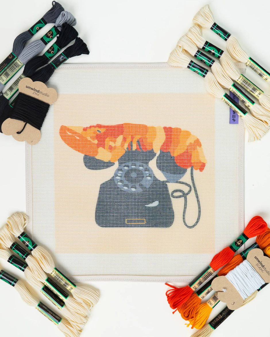 Lobster Telephone by Salvador Dali Needlepoint Kit