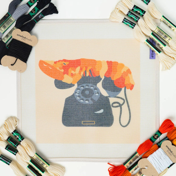 Lobster Telephone by Salvador Dali Needlepoint Kit
