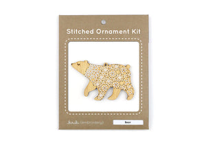 Stitched Ornament Kits - Oak