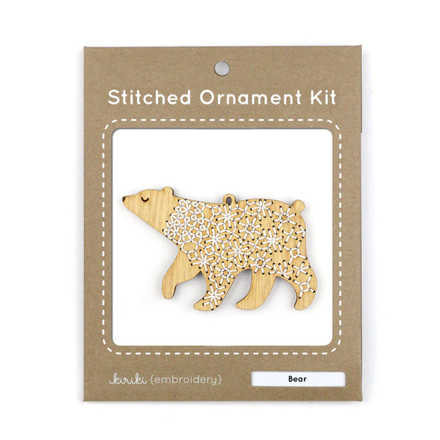 Stitched Ornament Kits - Oak