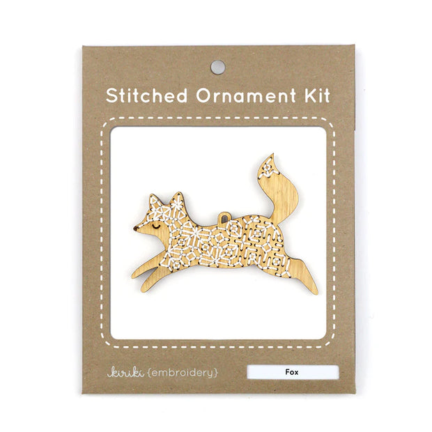 Stitched Ornament Kits - Oak