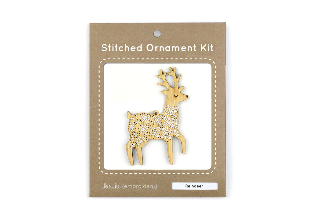 Stitched Ornament Kits - Oak