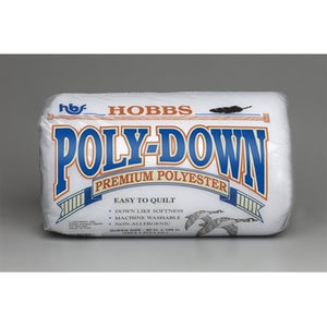 Hobbs Poly Down Batting - CRIB