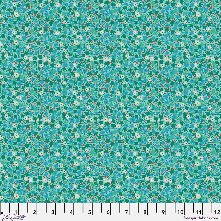 Petite Prints - Ditsy - Mint