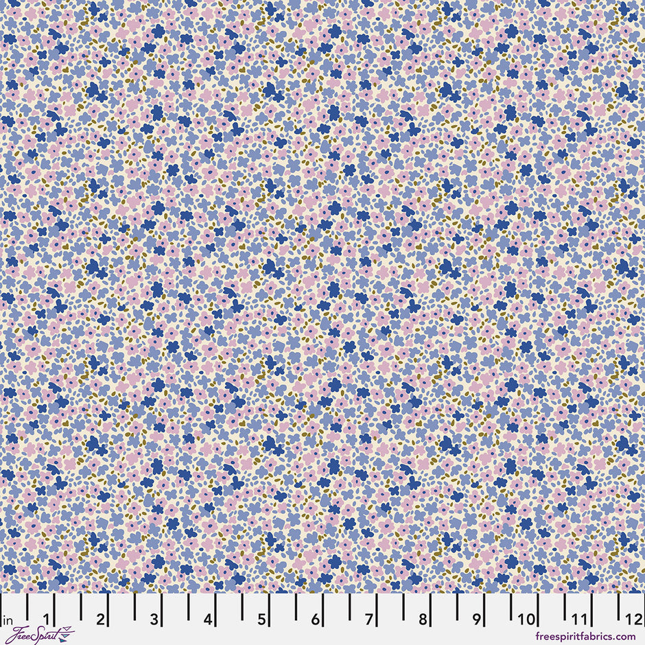 Petite Prints - Ditsy - Periwinkle