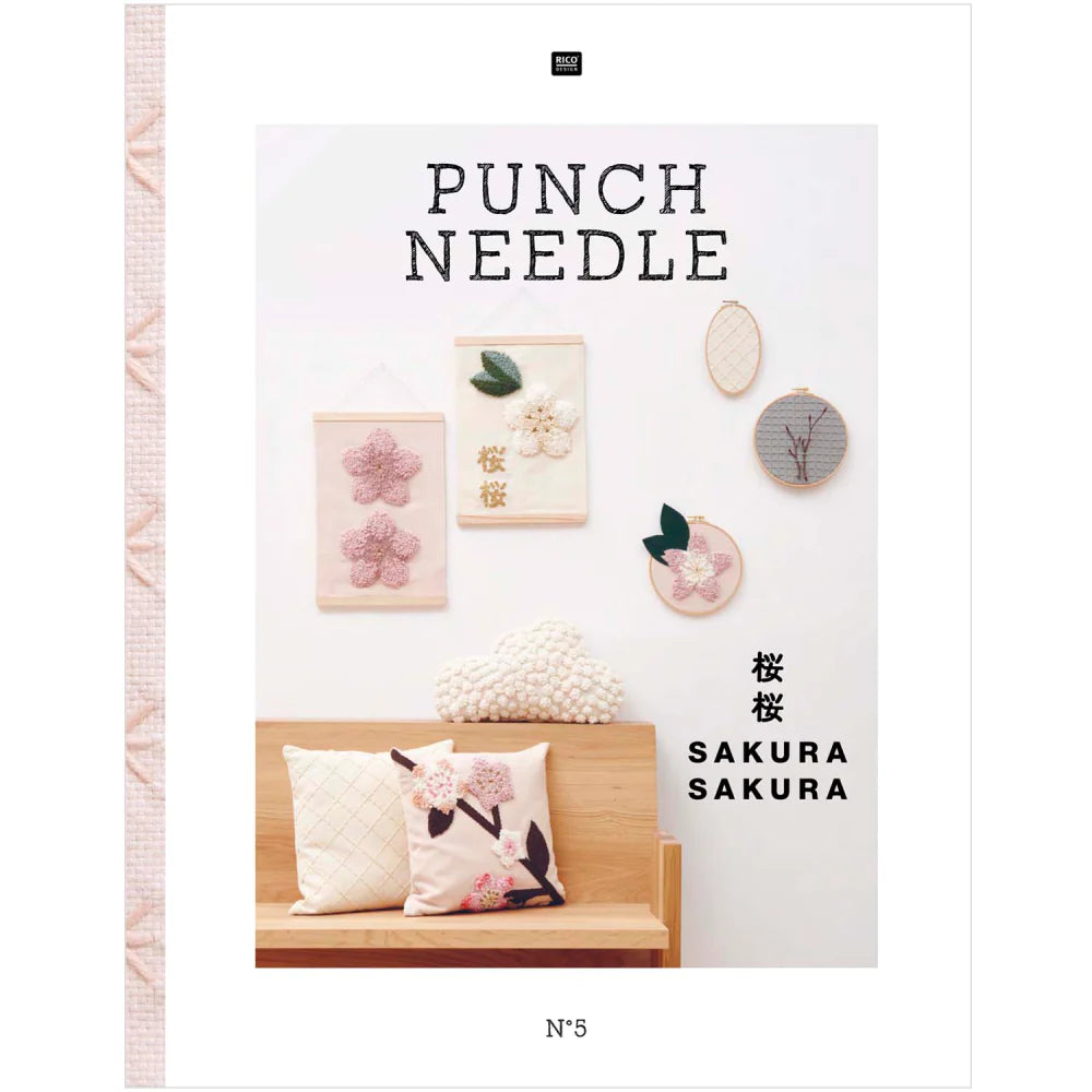 Punch Needle Book No. 5 - Sakura Sakura