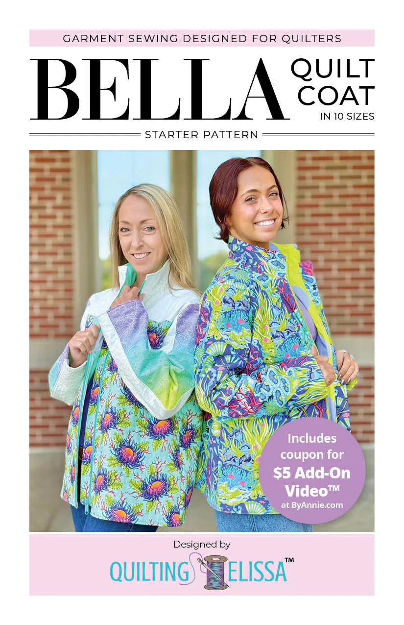 Bella Quilt Coat Pattern - PRINTED