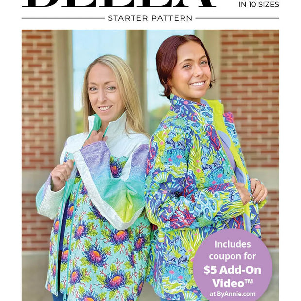Bella Quilt Coat Pattern - PRINTED