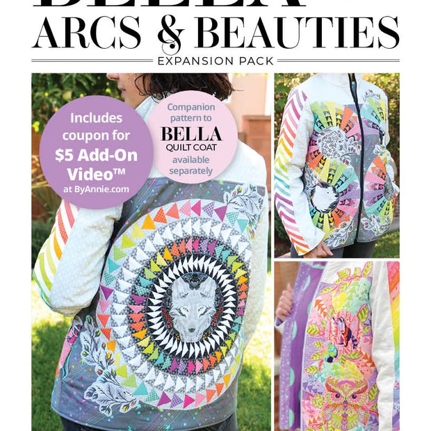 Arcs & Beauties Expansion Pack for Bella Quilt Coat - PRINTED