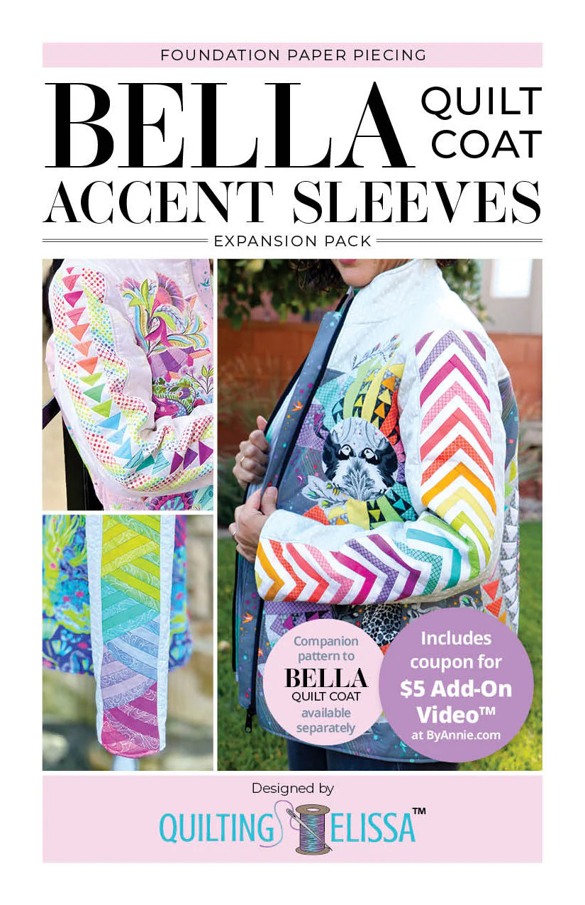 Accent Sleeves Expansion Pack for Bella Quilt Coat - PRINTED