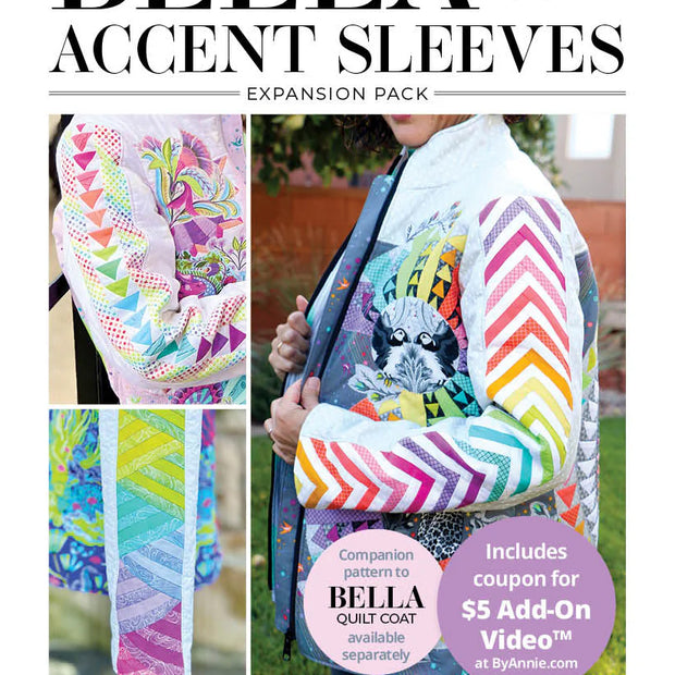 Accent Sleeves Expansion Pack for Bella Quilt Coat - PRINTED