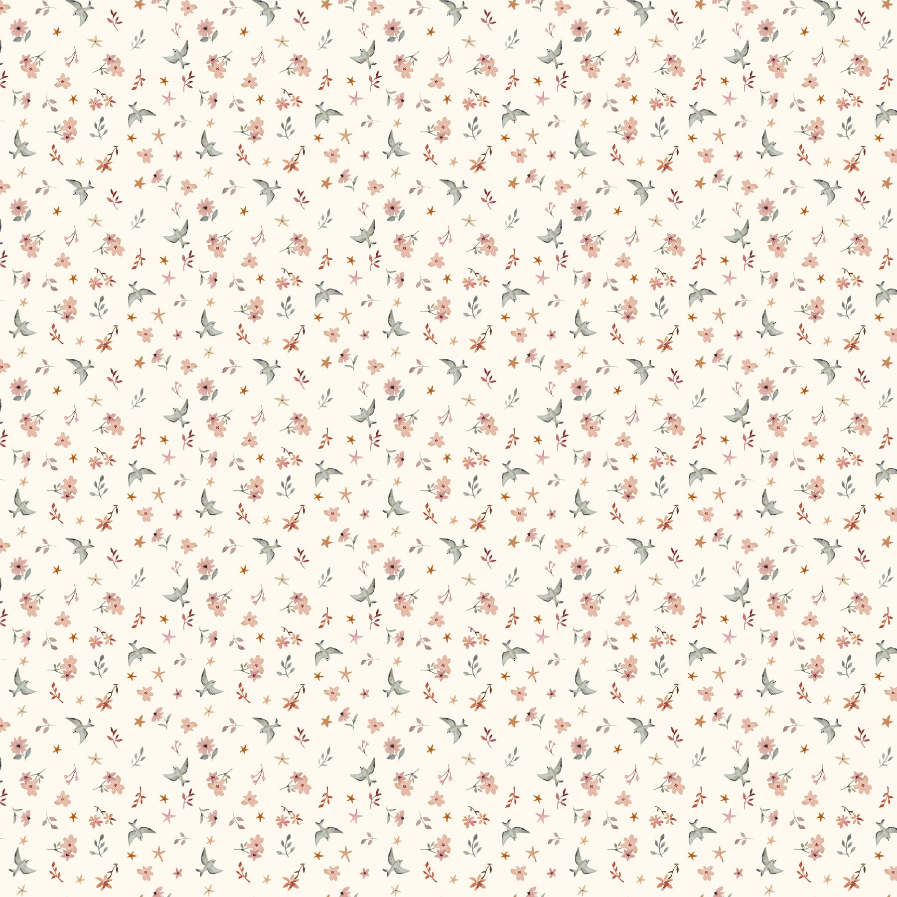 Blossom Breeze - Birds