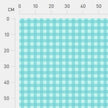 Karina + Kind - Seafoam Gingham - CANVAS - 1 m cut