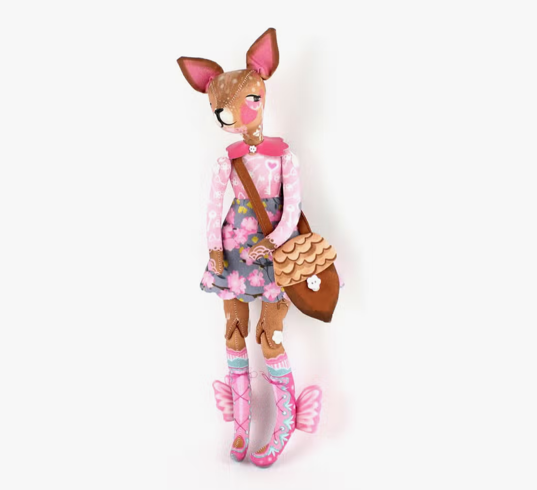 Prudence the Deer DIY Doll Sewing Kit