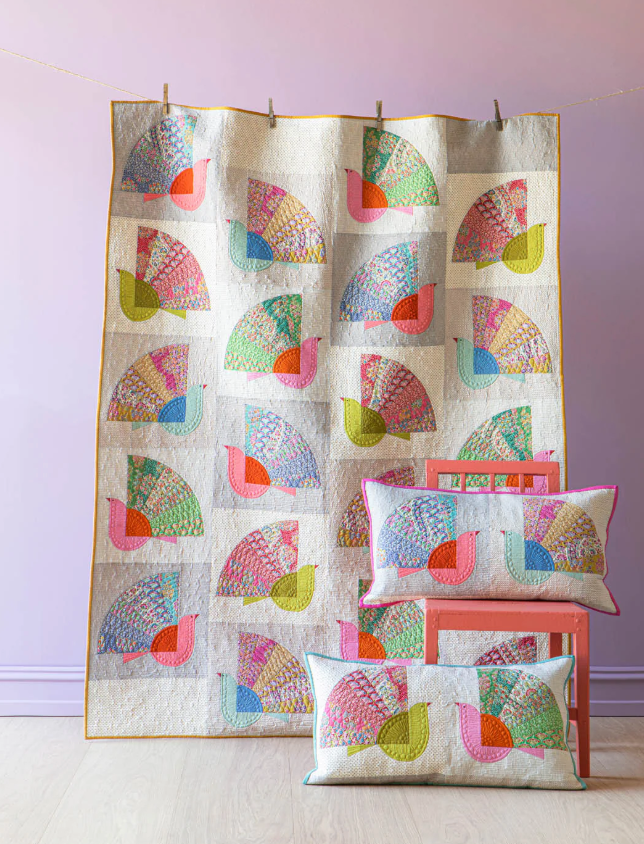Fan Bird Quilt Kit