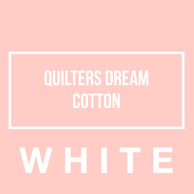 Quilters Dream Cotton - Select WHITE