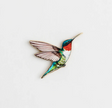 Hummingbird Enamel Pin