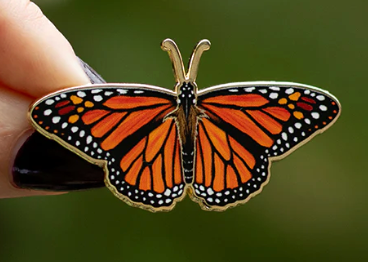 Monarch Butterfly Enamel Pin