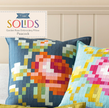 Garden Rose Embroidery Pillow Kit - PEACOCK