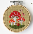 Toadstools Cross Stitch Kit